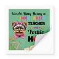 thumbnail image 2 of Kinda Busy Being Kindergarten Teacher and Yorkshire Terrier Mom Vinyl Sticker Yorkie Dog Lover Gifts Waterproof Decal Art Decor - 02005, 2 of 5