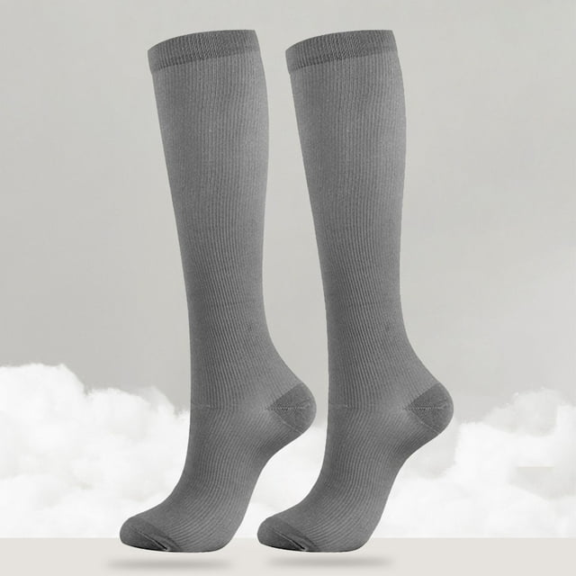Copper Fiber Compression Nylon Nylon Pressure Calf Socks Outdoor Sports Socks Multi Color Sequential Socks