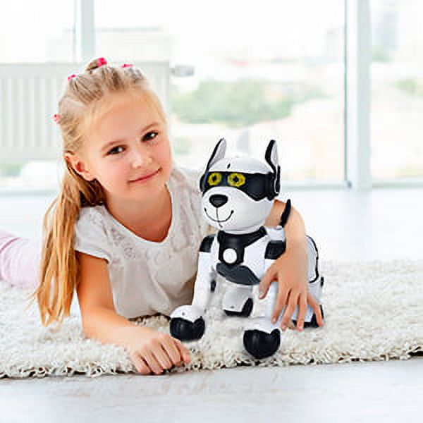 Contixo R4 Dog RC Toy Robot Electronic Pet, Walking Pet Toy Robots for Kids, Remote Control, Interactive & Smart Dancing, Voice Commands, RC Dog Gift toy for Girls & Boys Ages 2,3,4,5,6,7,8,9 10Years - image 5 of 17