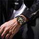 thumbnail image 4 of Reloj deportivo Curren 8395 para hombre, color dorado, acero inoxidable, 4 of 5