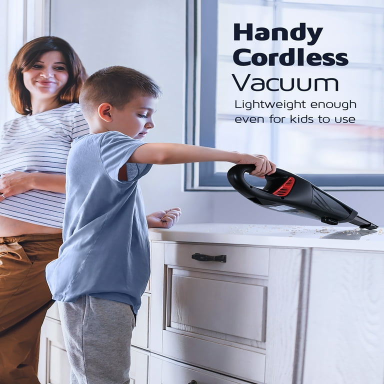 Handheld Vacuum Cleaner, 6KPa Portable Cordless Rechargeable For House or  Car