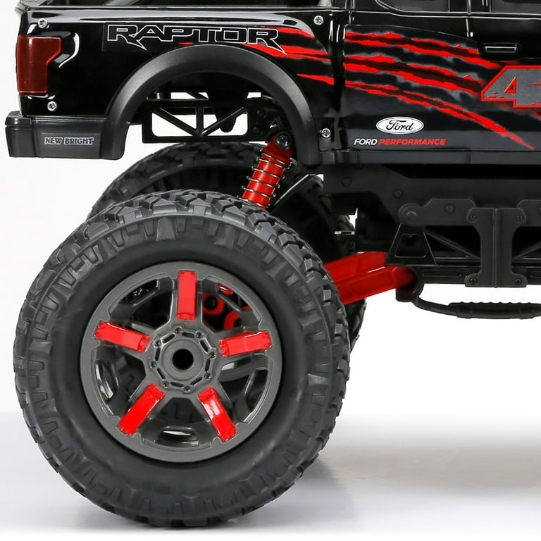 New Bright (1:10) Ford F-150 Battery high quality Radio Control Heavy Metal 4X4 Truck, 21089U