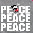 thumbnail image 3 of Mickey & Friends - Mickey Peace - Toddler And Youth Girls Raglan Graphic T-Shirt, 3 of 5