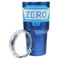 thumbnail image 2 of Stainless Steel Tumbler with Lid, Double Wall Vacuum Insulated Travel Mug for Hot and Cold Drink by Zero Degree (30oz Bundle Blue), 2 of 3