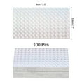 thumbnail image 2 of Uxcell 100 Business Card Stock 3.5" x 2" Blank Business Cards for Laser Printer Small Message Card Graffiti Scrapbooking DIY Thanks Cards, Small Square Color, 2 of 6