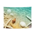 thumbnail image 2 of Bingfone Starfish And Seashell On The Beach Tapestry Wall Hanging Decor for Living Room Bedroom Dorm Classroom Office Decor 29x37 Inch, 2 of 8