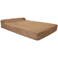 thumbnail image 2 of Barker Jr. - 4" Pillow Top Orthopedic Dog Bed with Headrest, 2 of 8