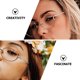 thumbnail image 4 of 2 juegos de patillas de repuesto para gafas, patillas metálicas universales para gafas., 4 of 8