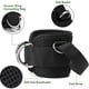 thumbnail image 4 of Correa de Tobillo para MáQuina de Cable, Bandas de Muslo para Hombres y Mujeres para Entrenamiento Entrenador de Caderas Prensa de Piernas Gimnasio de Fuerza Muscular, 4 of 10