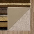thumbnail image 3 of Mohawk New Wave Rainbow Neutral Striped Printed Area Rug, 5`x8`, Tan, 3 of 5