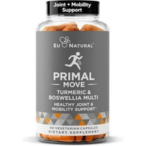 Primal Joint & Mobility Support - Advanced Joint Support Supplement for Women and Men - Turmeric, Boswellia, Ginger and Boron for Whole-Body Flexibility, Joint Health & Comfort - 60 Veg Soft Capsules