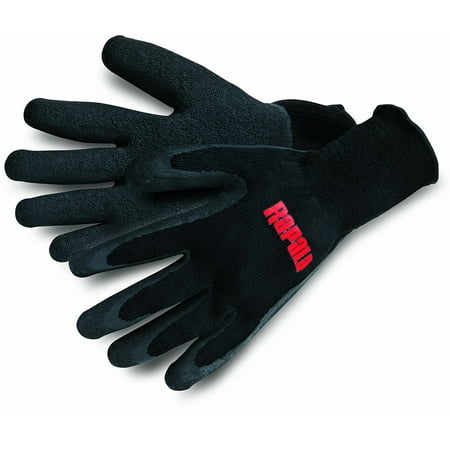 UPC: 0022677168203 | Rapala Non-Slip Marine Fisherman s Glove Large Black – RFSHGL