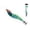 Blue, variant on Fishing Squid Jigs Cuttlefish Lures with 3D Holographic Eyes & Treble Hook Double-Layer Rust-Proof for Saltwater Fishing (Red)