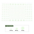 thumbnail image 3 of Uxcell 202 Pcs Pegatinas 3D que Brillan en la Oscuridad, Pegatinas Adhesivas Luminiscentes Verdes para Decoración de Pared, Pegatinas 3D Brillantes para Decoración de Techo y Dormitorio, 3 of 7
