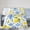 50x40, variant on Lemon Citrus Blue Tile Blanket Gift Throw Blanket Gift for Women Mediterranean Kitchen Home Decor 50x40