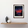 thumbnail image 2 of NASA Space Travel Advert Trappist 1E Planet Hop Landscape Exoplanet Travel Bureau Poster Art Print Framed Poster Wall Decor 12x16 inch, 2 of 5