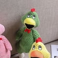 thumbnail image 4 of Dog Dog Squeaky Toy Soft Teeth Cleaning Interactive Chicken Shape Stuffed Puppy Chewing Toy for Large Dog, 4 of 5