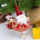 thumbnail image 2 of Navidad Arpillera Muñeca Colgante Adorno de Navidad Decoración para Papá Noel / / Ángel rojo, 2 of 9