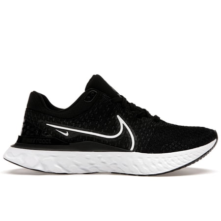 Nike Men's React Infinity Run Flyknit 3 Black White Running Shoes, from StockX