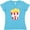 Aqua, variant on Inktastic Cute Kawaii Popcorn Women's V-Neck T-Shirt