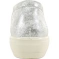 thumbnail image 4 of kozi Sandale Compensée Décontractée Confortable pour Femme à Enfiler Mocassin OY3236 Bout Rond Double Côté Gousset Semelle Intérieure Amovible Champagne Argent, 4 of 8