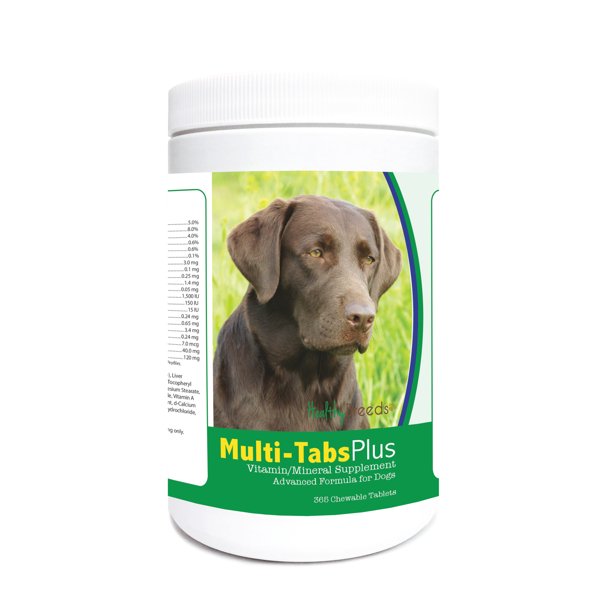 Healthy Breeds Dog MultiTab Vitamin and Mineral Supplement for
