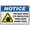 Warning Sign 4, variant on Caution Contents Are Hot Sign 8"x12", Aluminum Tin Warning Signs for Home Outdoor Garden, Weatherproof Hazard Sign for Kitchen