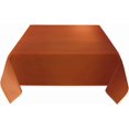 thumbnail image 3 of Square Table Cloth, Elegant Orange Metallic Tablecloths Washable Table Cover for Kitchen Dinning Party Tabletop Modern Decoration,52inch, 3 of 8