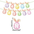 thumbnail image 3 of Easter Carrot Letter Banner Party Scene Setup Decoration, 3 of 4