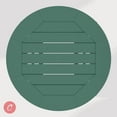 thumbnail image 4 of Costaelm Paradise Outdoor HDPE 35" Round Counter Height Patio Bar Table, Dark Green, 4 of 9