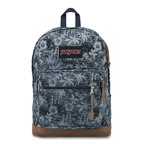 jansport tropical leaf backpack