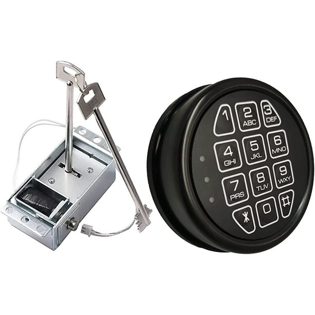 Gun Safe Replacement Black Keypad Gun Safe Lock, Solenoid Mechanism 2