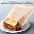 thumbnail image 3 of Bewildely Bag Pocket Safe Holding Pouches Bread Home Bags Temperature Non-stick Resistance Kitchen Pouch Reusable Toasting Type1 NO1, 3 of 6