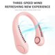 thumbnail image 5 of Ventilador de cuello portátil tipo halter, Lazy Sports, mini colgante, USB, 5 of 5