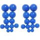 thumbnail image 1 of 24 Piezas de Ventosas Azules de Cuidado de Ventosas de Silicona Ventosa de Masaje, 1 of 5