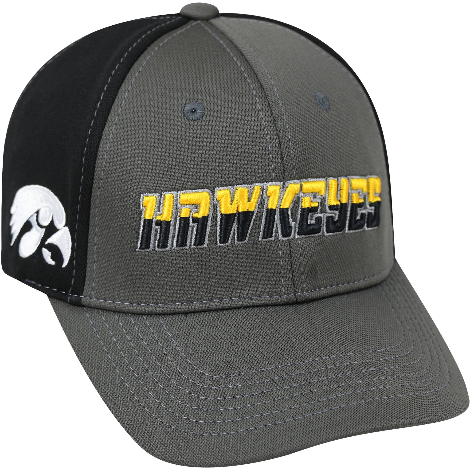 University Of Iowa Hawkeyes Grey Two Tone Baseball Cap