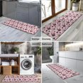 thumbnail image 2 of French Bulldog Cute Bone Paw Print Kitchen Rug Mat,Kitchen Runner Rugs Non Skid Washable,Decorative Kitchen Floor Mats for Kitchen,Sink,Laundry,17"X47", 2 of 5