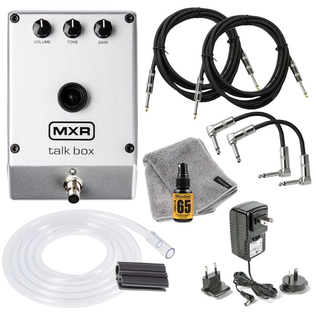 Pedal de efectos MXR M222 TALK BOX Voicebox con paquete Tonebird