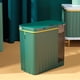 thumbnail image 1 of Sensor de inducción Cubo de basura automático Compartimiento doble Carga USB Cesto de basura Cubo de basura Sensor de movimiento Cubo de basura Baoblaze bote de basura automatico, 1 of 8
