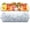 Silver, variant on Chilled Serving Tray for Parties with Compartments Rectangle Serving Dish Ice Charcuterie Party Platter for Shrimp Fruit Seafood Vegetable Appetizer