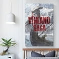 thumbnail image 5 of Vinland Saga Anime Poster Wall Art Poster Scroll Canvas Painting Picture Living Room Decor Home Framed/Unframed 16x24inch(40x60cm), 5 of 10