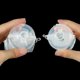 thumbnail image 4 of Molde de 4 cavidades para bolas de hielo, transparente, de plástico, redondo, para hacer cubitos de hielo, para fiestas, bares y más, 4 of 5
