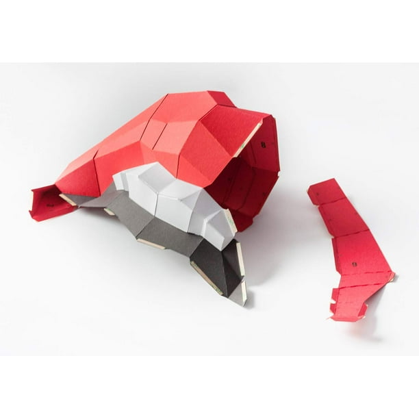 ShenMo 1pcs Kits DÉJÀ PRÉ-COUPÉ Papercraft 3D DIY Origami jeux de  construction,Loisirs Créatifs, Puzzle 3D Maquette Assemblage Pliage  Bricolage Adulte Sculpture Papier épais 