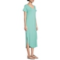 thumbnail image 2 of Time and Tru Women's Maxi Dress with Short Sleeves, 2 of 6