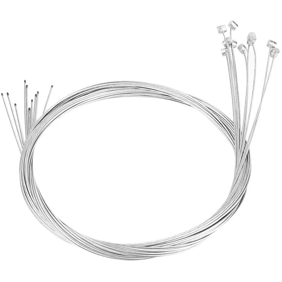 Jinsinto 10pcs Bicycle Brake Cable Shift Cable Bike Brake Cable Repair Spare Parts for Mountain Road Bike 2m