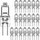 thumbnail image 1 of 20 Pack 10W 12V G4 Halogen Lamps - Warm White, 1 of 5