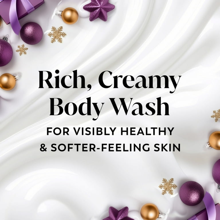 Olay Limited Edition Moisturizing Body Wash, Visions of Sugarplums, 22 fl oz, Hydrating Body Wash