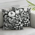 thumbnail image 3 of nygtbtfer Throw Pillow Covers, Couch Pillows Covers, Pack of 2 Throw Pillow Covers, Abstract Fruit Flower, Throw Pillow Covers for Couch, Pillow Covers White, 3 of 7