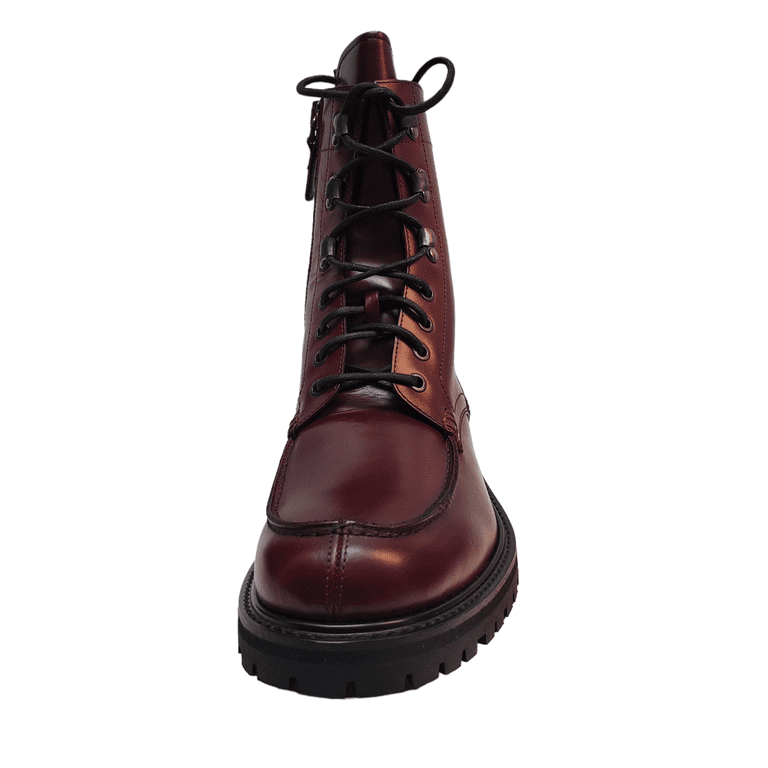 Aquatalia (Made In Italy) Waterproof Boots NEW $550 Aquatalia Aisa Lace-Up Zip Comb Boots Women Sz 7  main image 2
