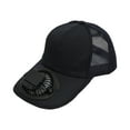 thumbnail image 2 of ddioayh Fan Cap with USB Charging and 360° Rotatable Fan UPF 50+ Sun Protection 1100mAh Battery 9-18 Hours Runtime Adjustable Wind Speed for Outdoor Travel Summer Men Women, 2 of 7